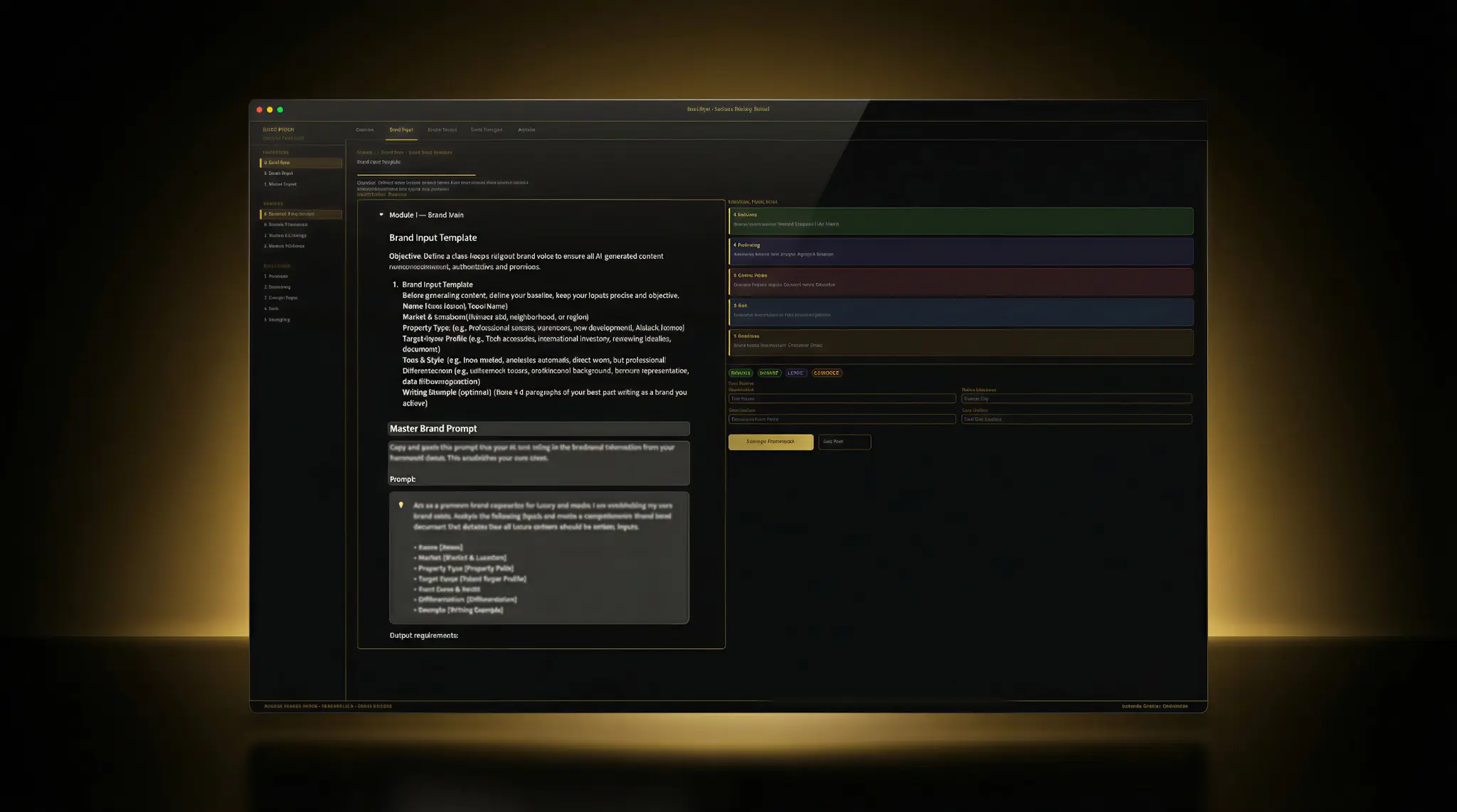 Brand Brain Dashboard